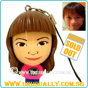 Phone Dangler Cartoon Feel Mini Doll - SOLD OUT